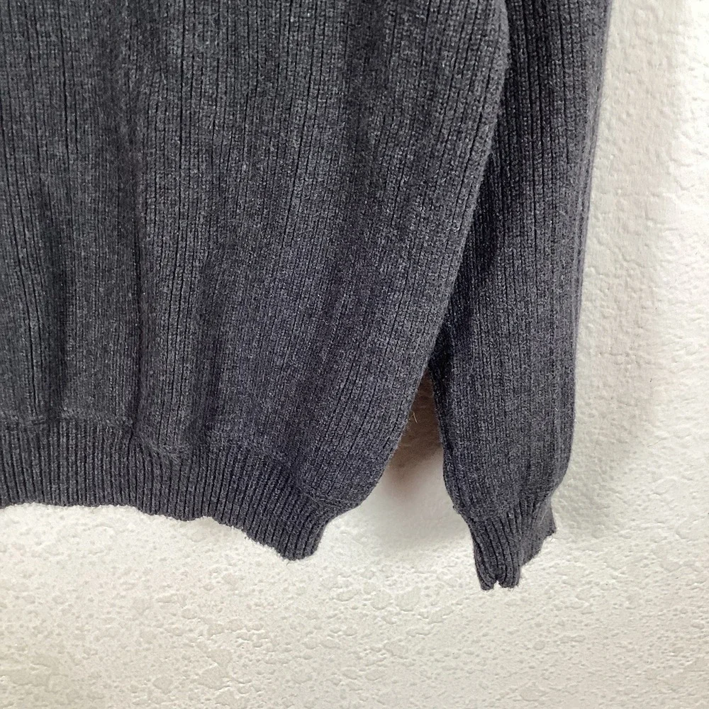 Eddie Bauer Mens Sweater Sz XL Soft Long Sleeve Solid Crew Neck Excellent - Picture 3 of 7